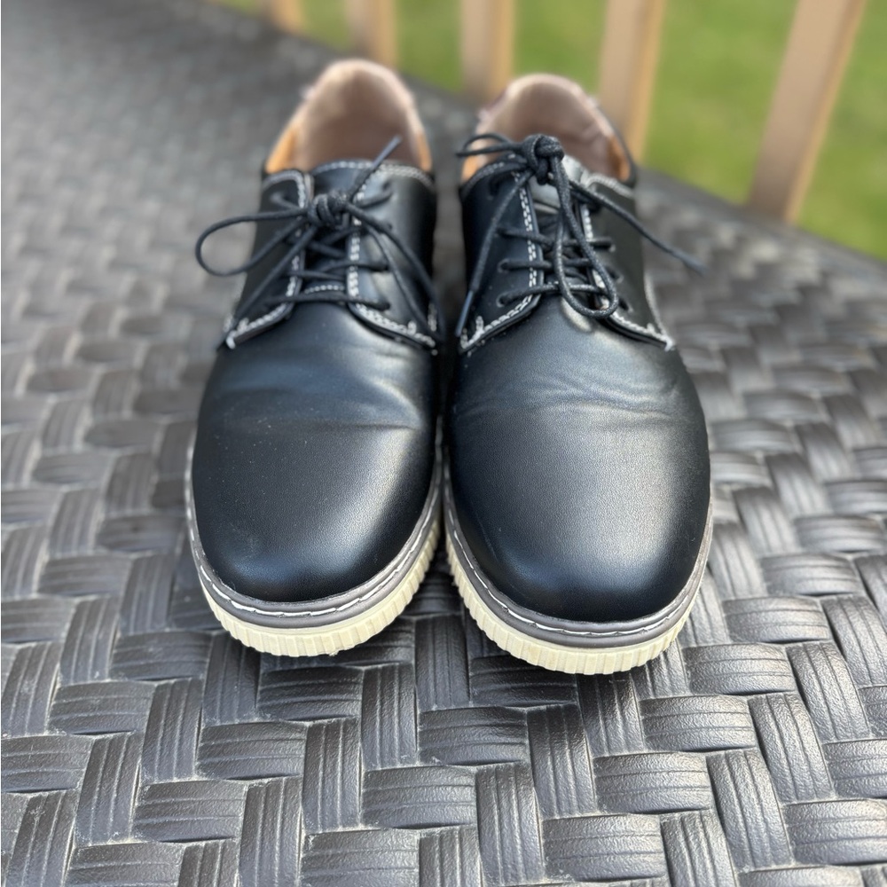 Deer Stags Oakland Oxford Men’s Black Casual or Dress Shoes size 9 - Picture 2 of 7